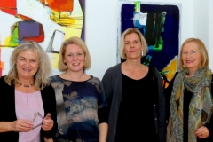 Beate Bach-Flaeschner, Beate Kohmann, Tina Flecken und Christel Spindler