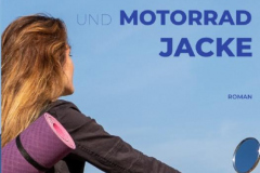 Jasna Mangel - Mit Yogamatte und Motorradjacke