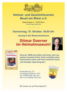 Plakat - Ditmar Doerner - Museumsmord