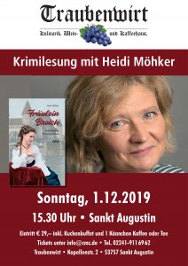 Plakat Heidi Möhker - Fräulein Broich