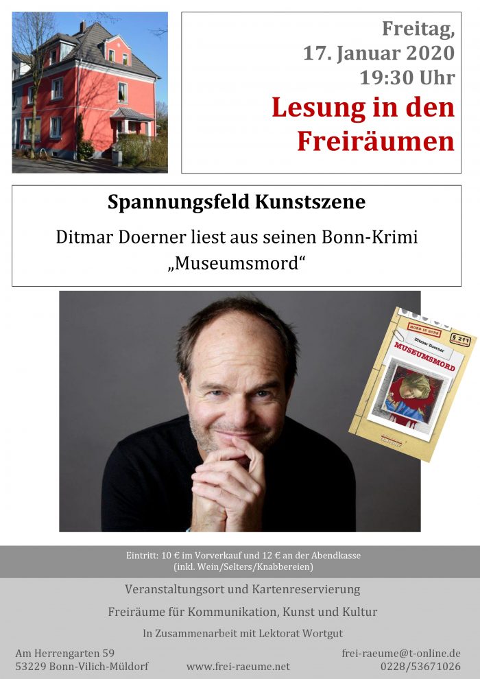 Plakat Ditmar Doerner - Museumamord